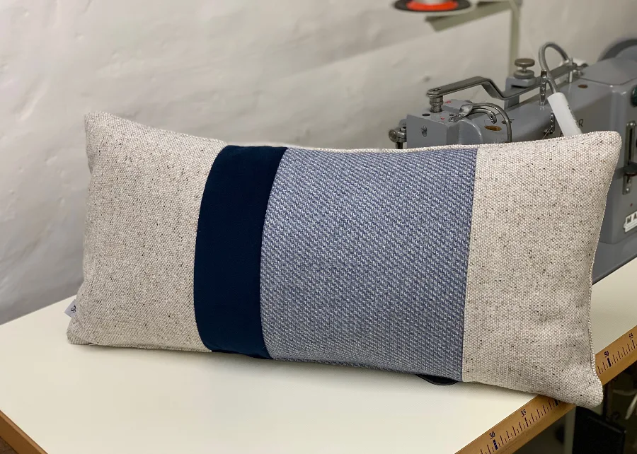 Patchwork kussen - VERKOCHT