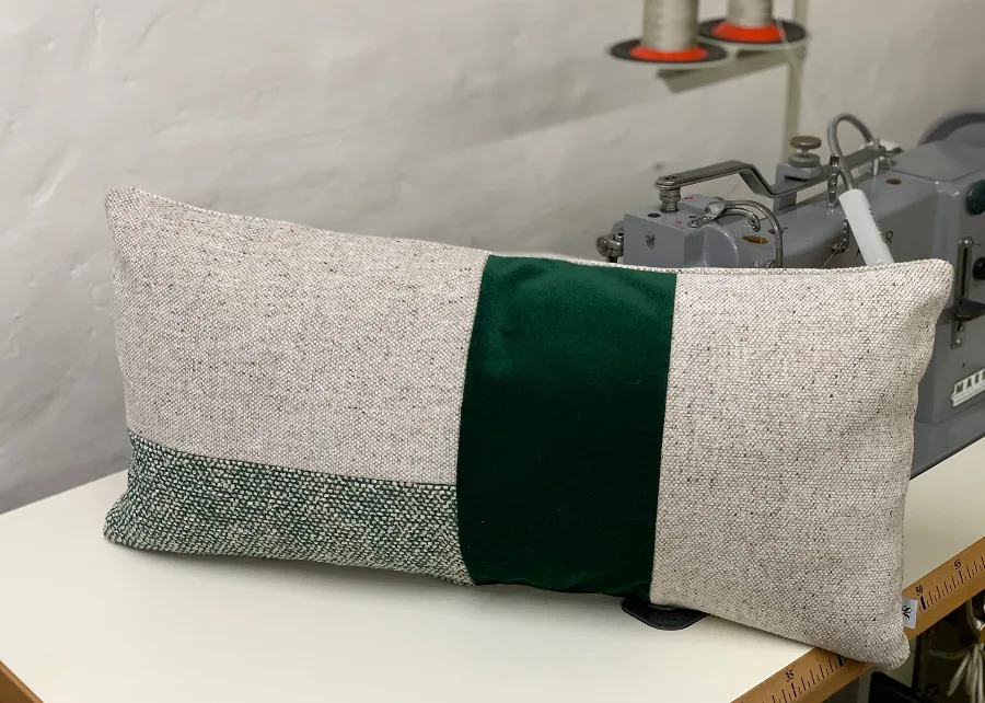 Patchwork kussen - VERKOCHT